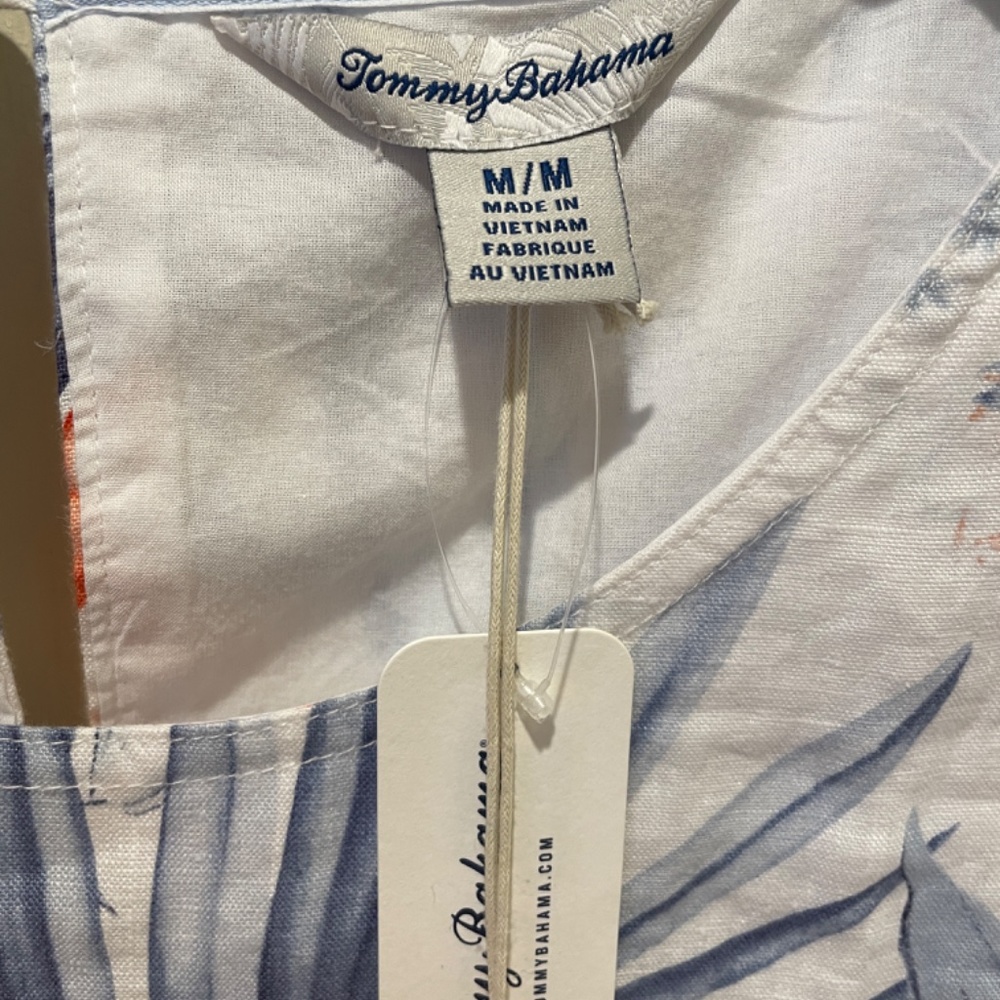Tommy Bahama Two Palms Floral Print Shift Dress - Picture 3 of 10